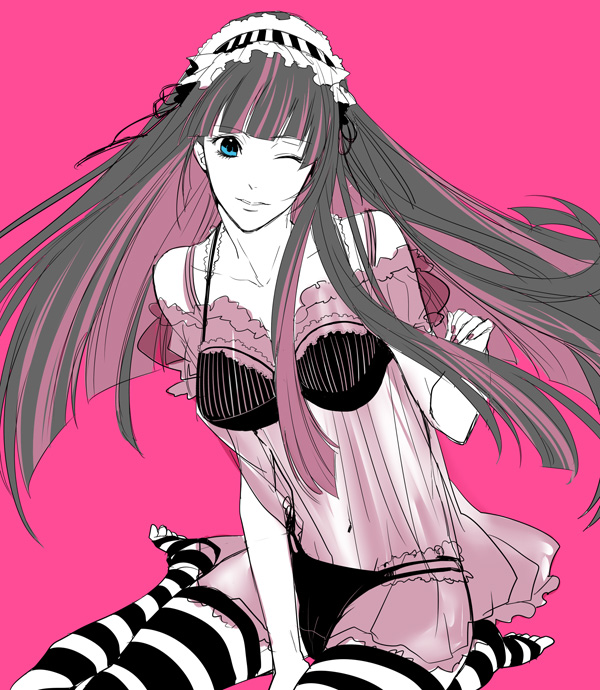 stocking (panty & stocking with garterbelt) drawn by ro-a