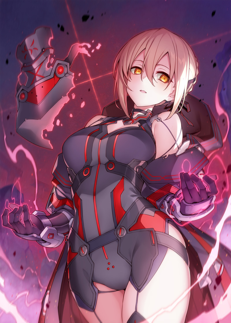 artoria pendragon and mysterious heroine x alter (fate and 1 more) drawn by kodama_yuu