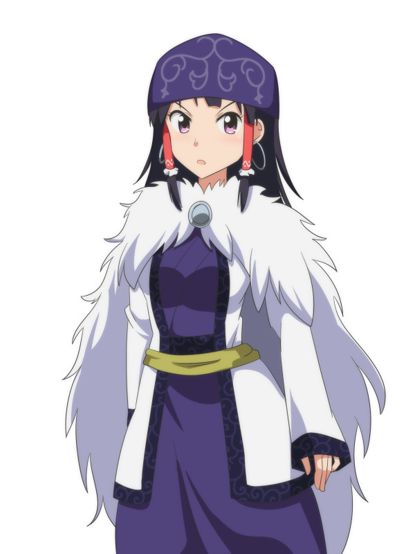 hakurei reimu and asirpa (touhou and 1 more) drawn by cato_(monocatienus)