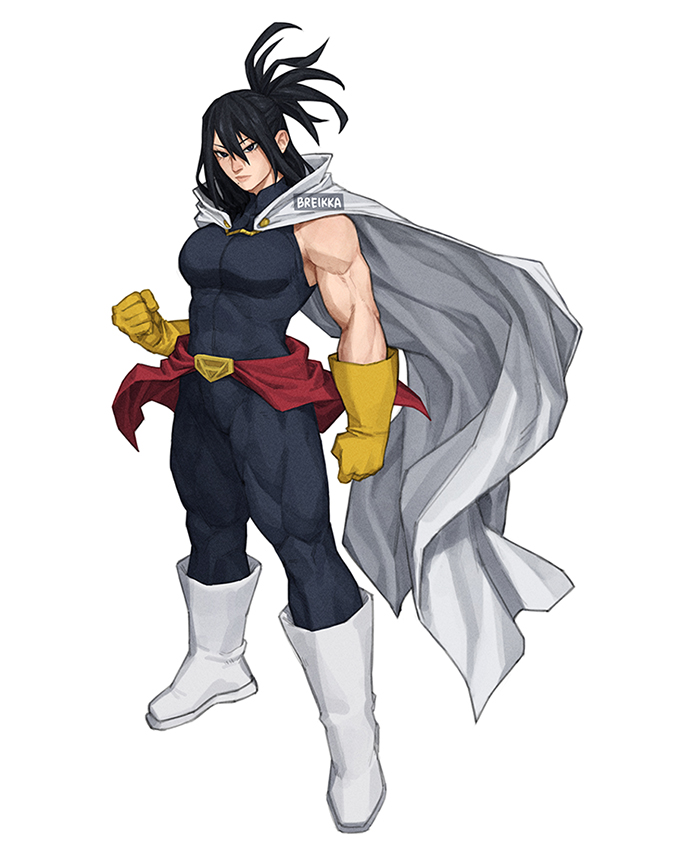 shimura nana (boku no hero academia) drawn by breikka