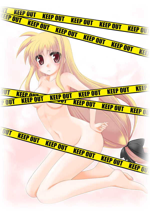 fate testarossa (lyrical nanoha and 1 more) drawn by frapowa