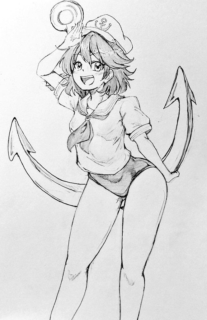 murasa minamitsu (touhou) drawn by d-m_(dii_emu)