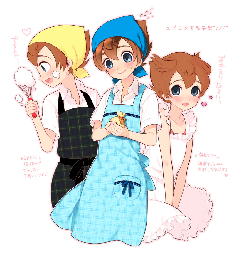 matsukaze tenma (inazuma eleven and 1 more) drawn by tooru