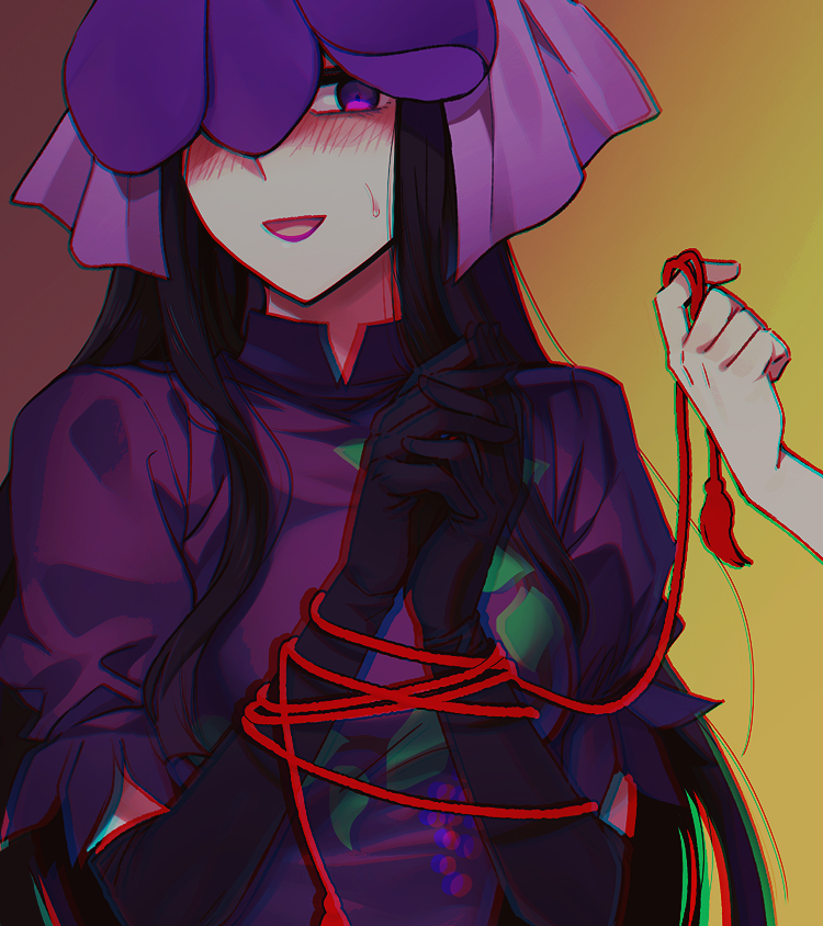 yomotsu hisami and nippaku zanmu (touhou) drawn by re_ghotion