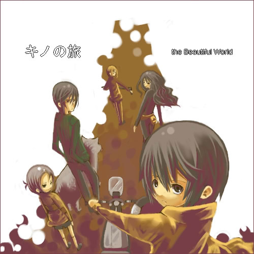 kino, shizu, tea, and riku (kino no tabi) drawn by mirusa