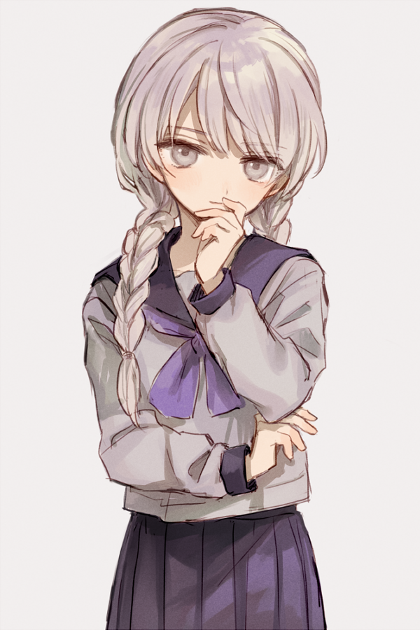 okino tsukasa (juusan kihei bouei ken) drawn by soto