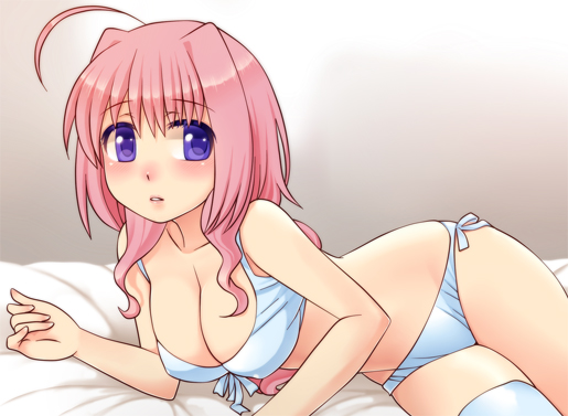 caro ru lushe (lyrical nanoha and 1 more) drawn by pucho
