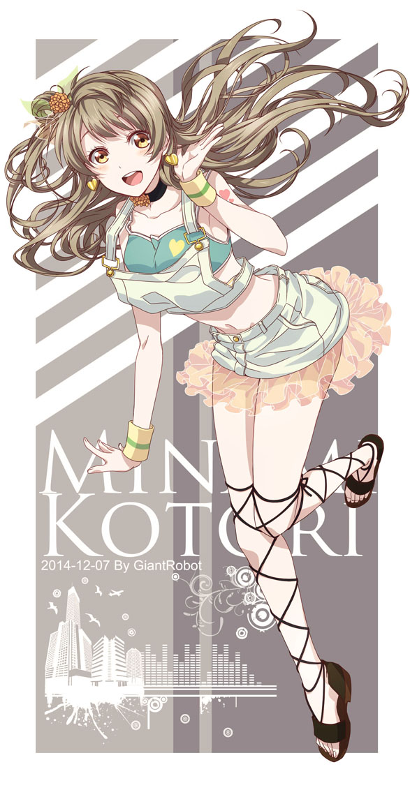 minami kotori (love live! and 1 more) drawn by d_midiror