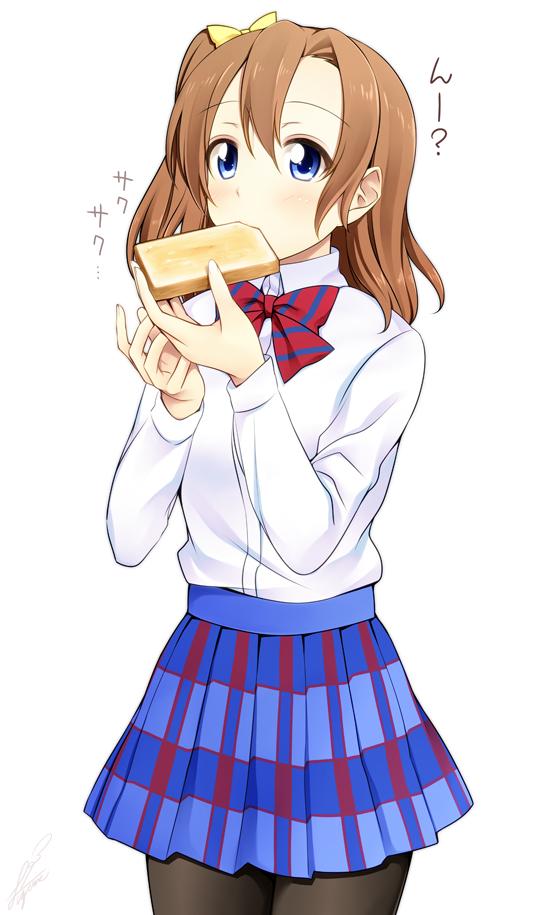 kosaka honoka (love live! and 1 more) drawn by suzume_miku