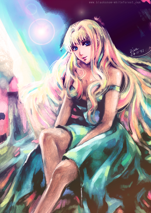 sheryl nome (macross and 1 more) drawn by lilaccu