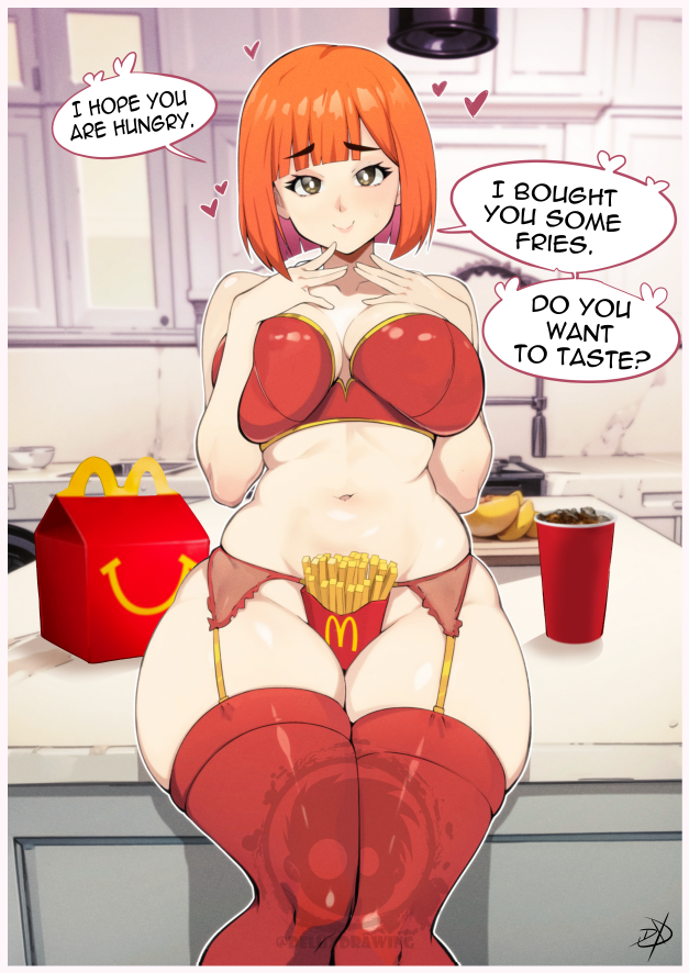 mother (mcdonald's and 1 more) drawn by delux_drawings