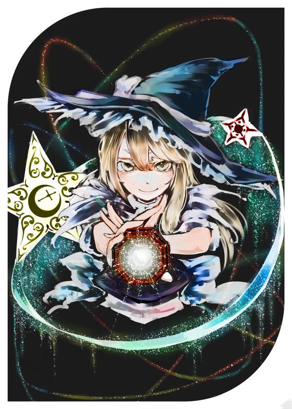 kirisame marisa (touhou) drawn by kagu_(a_hazy_moon)