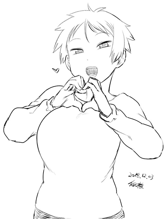 tsurime-chan (original) drawn by tsukudani_(coke-buta)