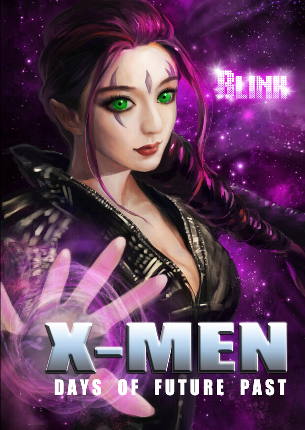 blink (marvel and 3 more) drawn by fancy_(bcy_701698)