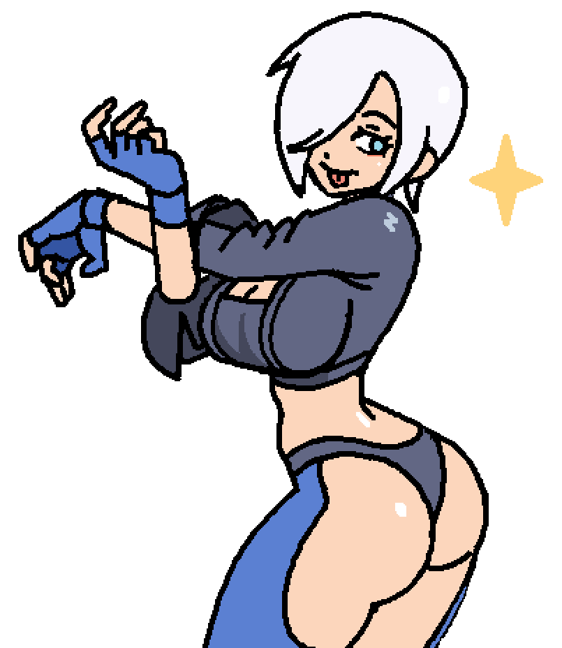 angel (the king of fighters and 1 more) drawn by drawbuster