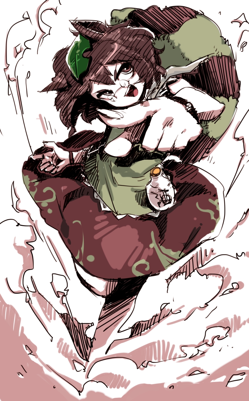 futatsuiwa mamizou (touhou) drawn by harusame_(unmei_no_ikasumi)