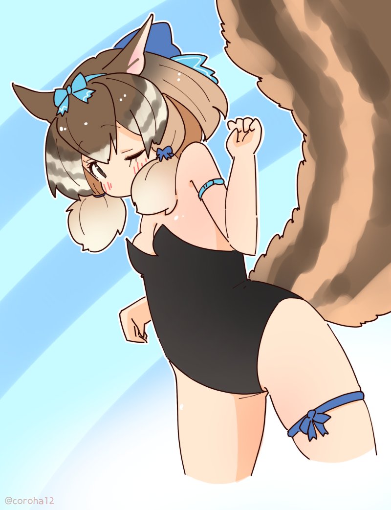 siberian chipmunk (kemono friends and 1 more) drawn by coroha