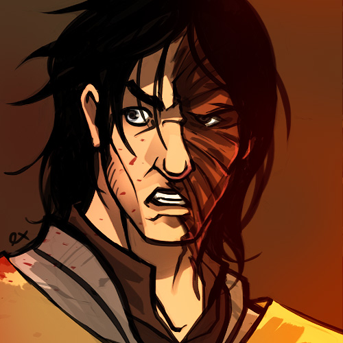 sandor clegane (a song of ice and fire) drawn by exmakina