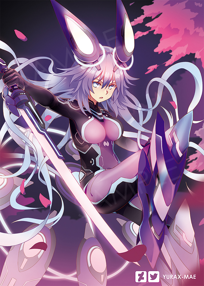 neptune, purple heart, and next purple (neptune and 1 more) drawn by yurax-mae