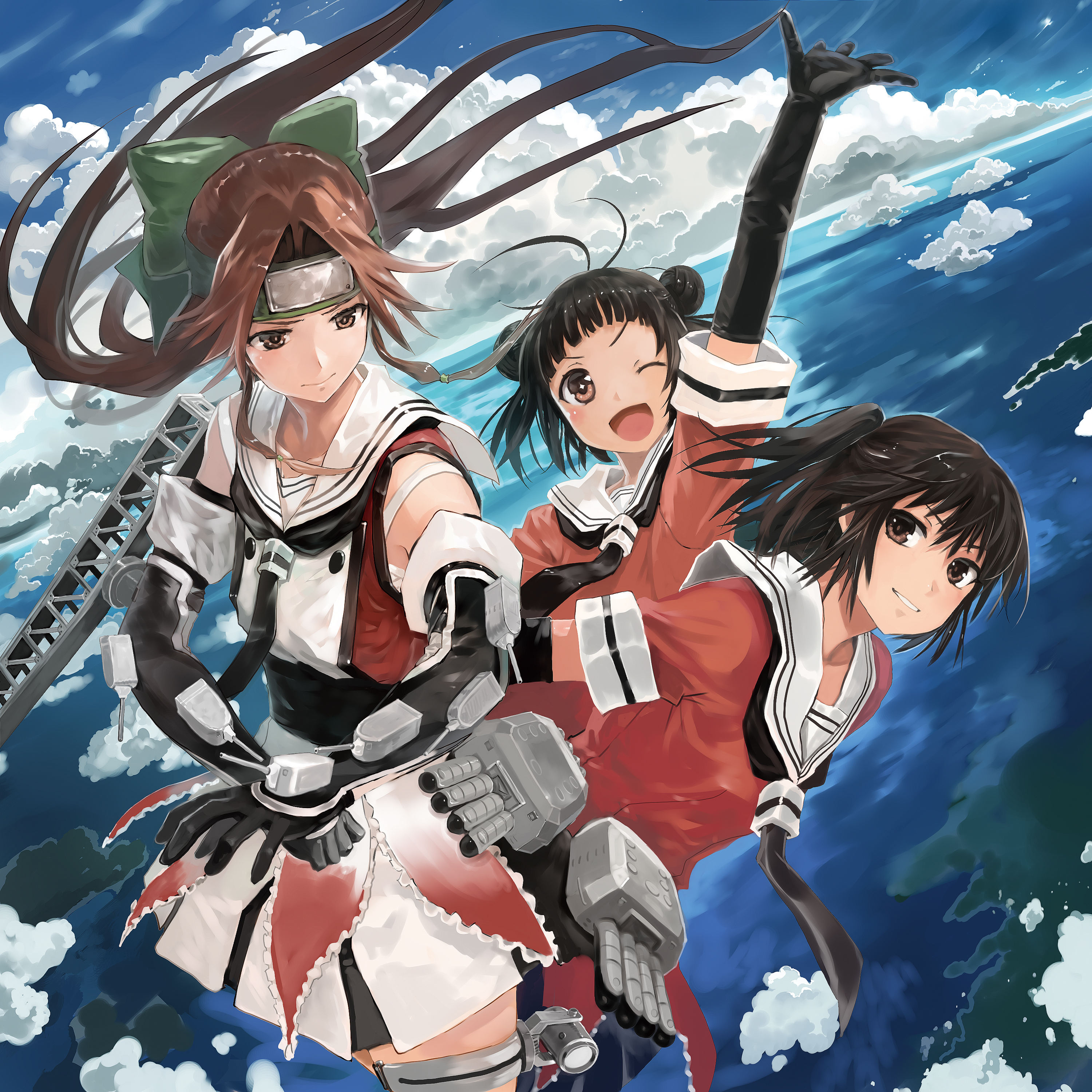 Sendai Naka And Jintsuu Kantai Collection Drawn By Bob Biyonbiyon Danbooru