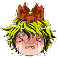 toramaru shou (touhou) drawn by maso_(ascii_art)
