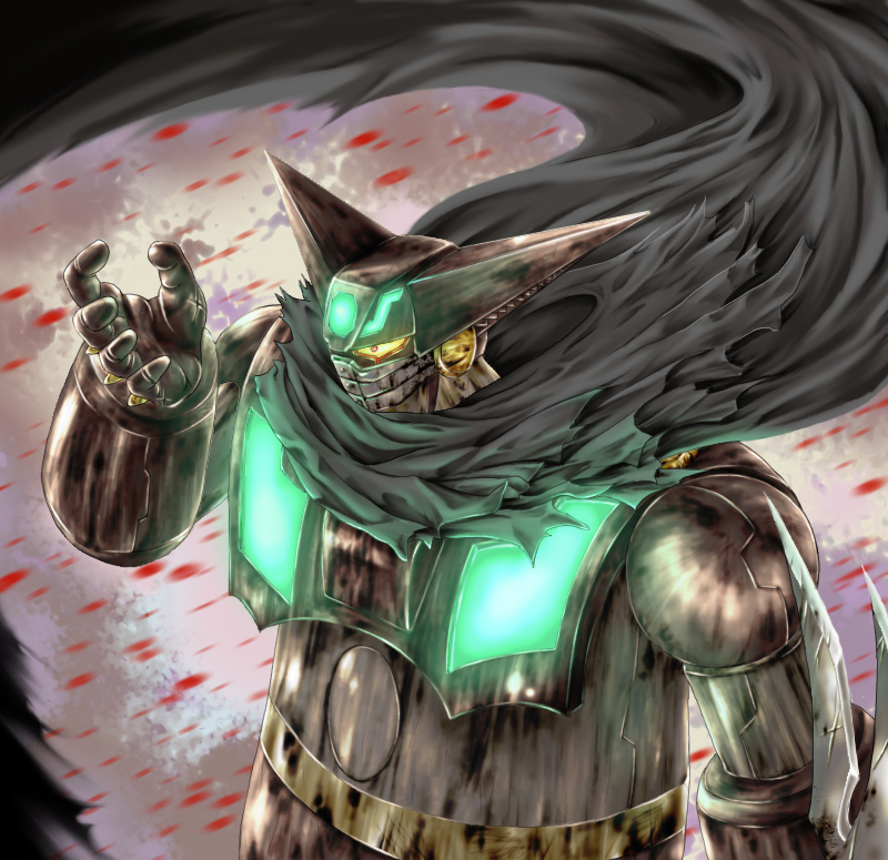 black getter (getter robo and 1 more) drawn by kuore