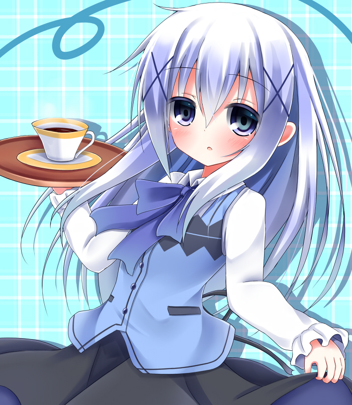 kafuu chino (gochuumon wa usagi desu ka?) drawn by esureki