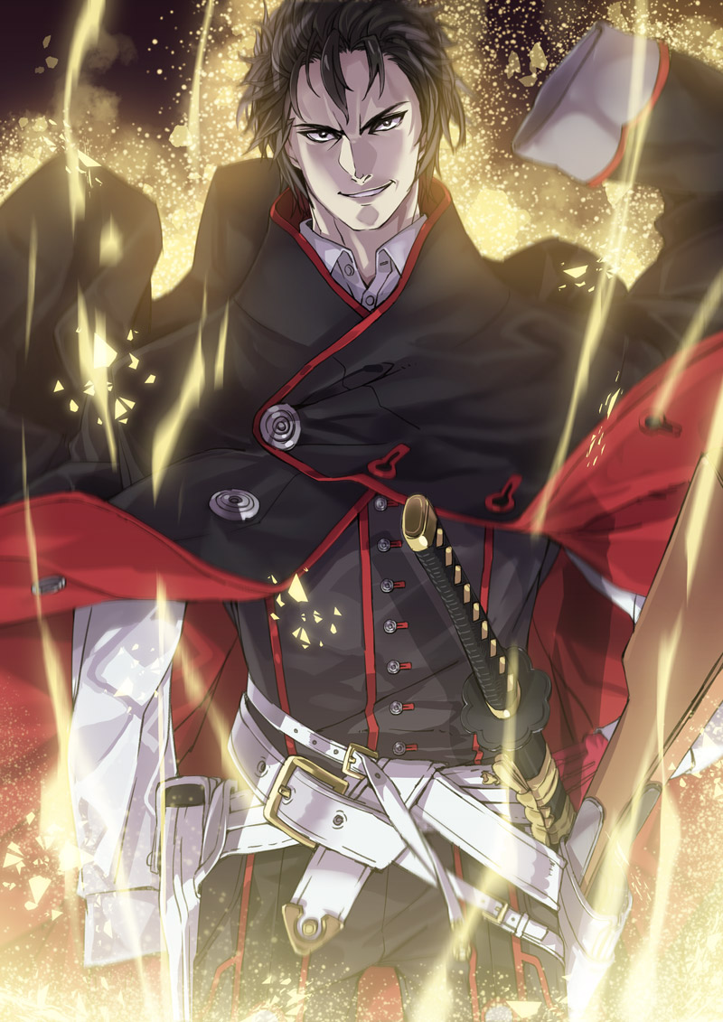 hijikata toshizou (fate and 1 more) drawn by yahako