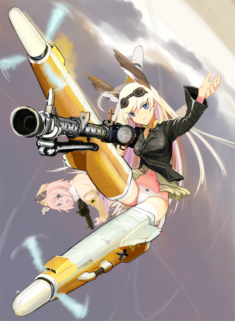 hanna-justina marseille and raisa pottgen (world witches series and 1 more) drawn by nogami_takeshi