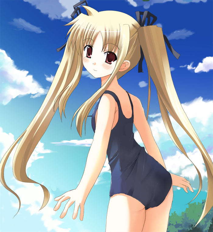 fate testarossa (lyrical nanoha and 1 more) drawn by odayan