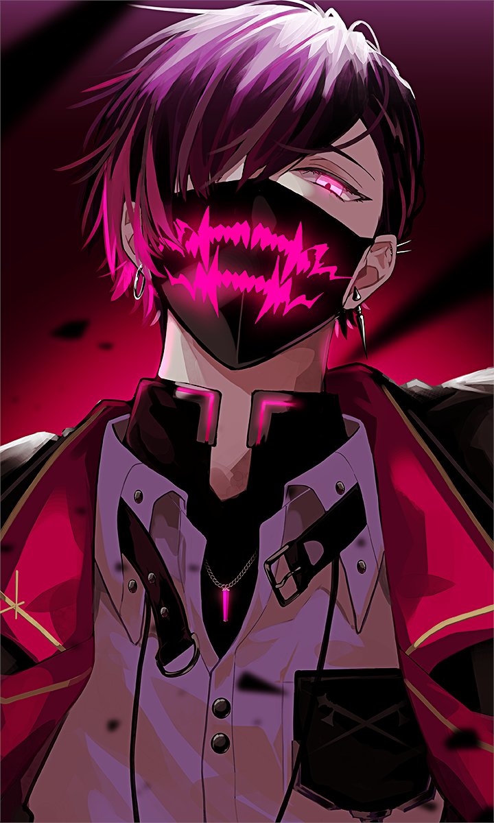 ver vermillion (nijisanji and 1 more) drawn by kurosakiinu