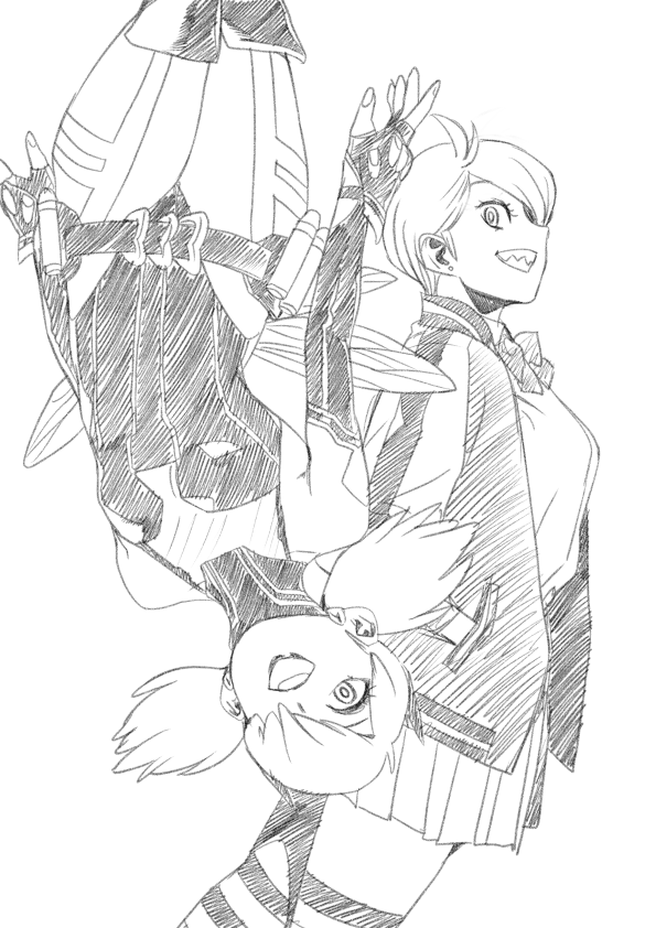haneyama kazuho and hachisuka kuin (boku no hero academia and 1 more) drawn by mana30row