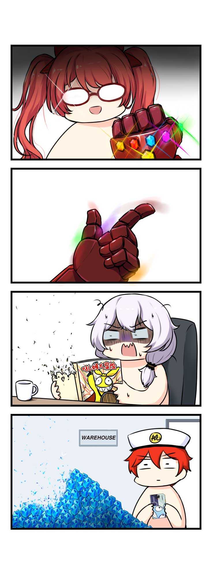 theresa apocalypse, homu, captain, frederica nikola tesla, and holi (honkai and 5 more) drawn by diaoxian_kuangmo