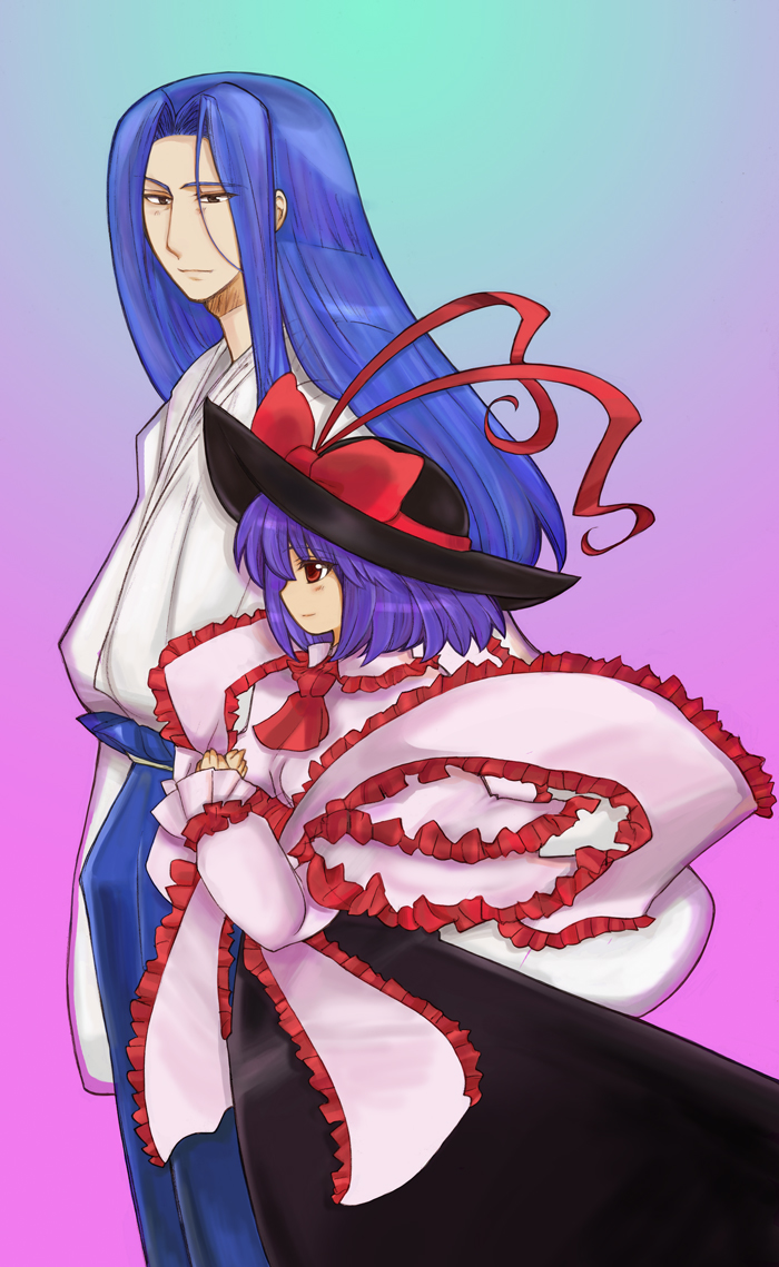 nagae iku and tachibana ukyou (touhou and 2 more) drawn by momo&a