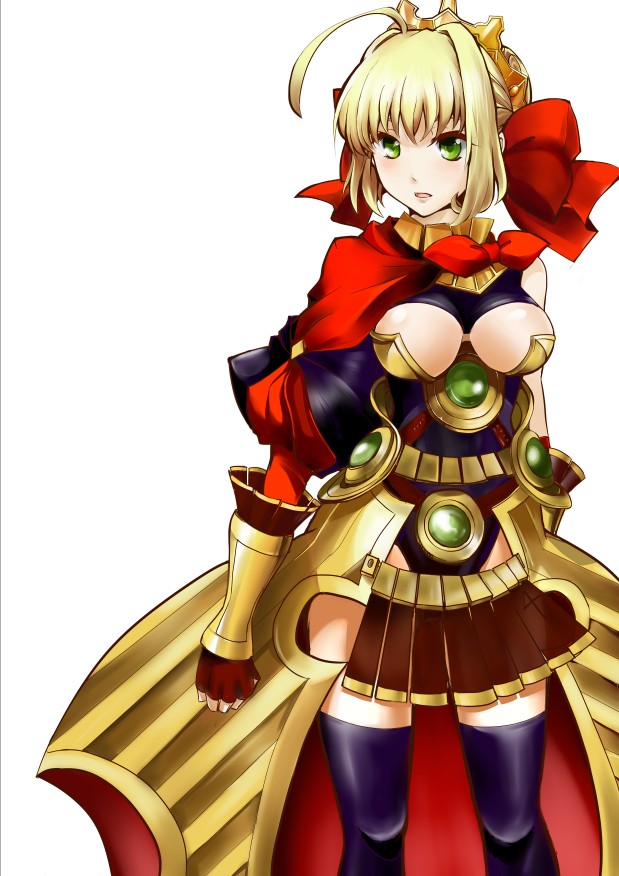 nero claudius (fate and 2 more) drawn by blossomsa