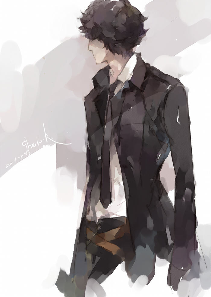 sherlock holmes (the adventures of sherlock holmes and 1 more) drawn by mian_lang