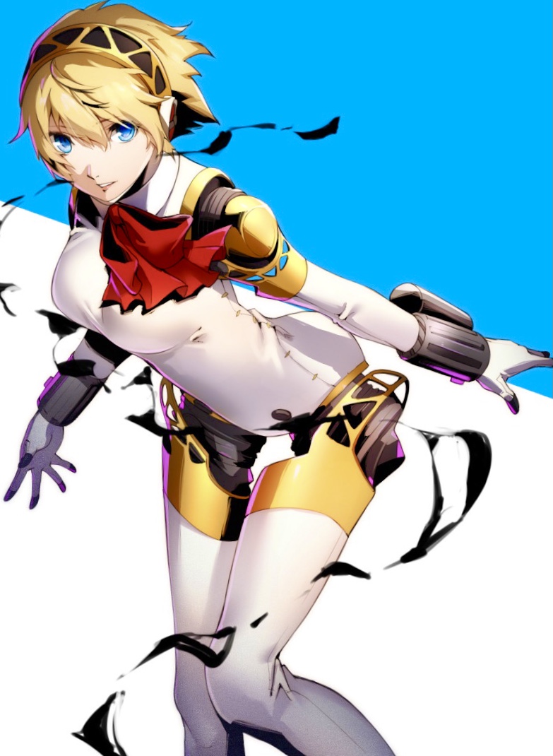 aigis (persona and 1 more) drawn by nakano_maru