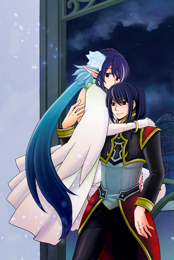 yuri lowell and judith (tales of and 1 more) drawn by asaki_yukia