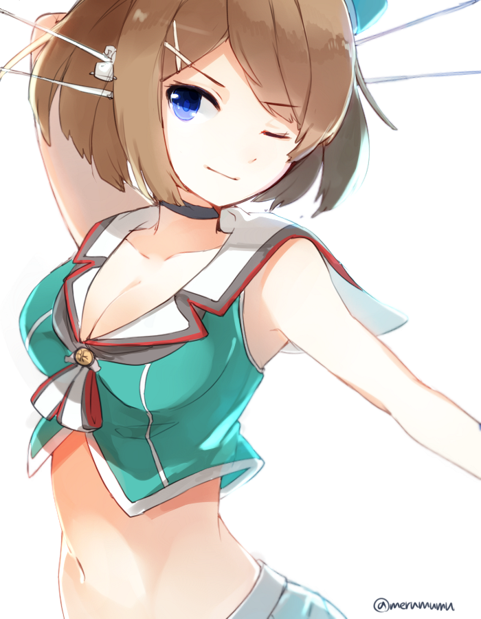 maya and maya kai ni (kantai collection) drawn by meru_(merumumu)