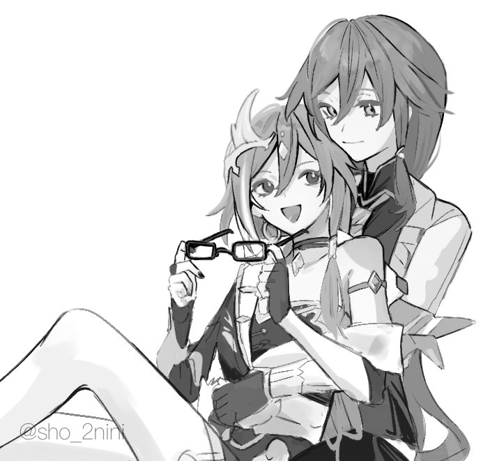 fu hua and herrscher of sentience (honkai and 1 more) drawn by sho_2nini