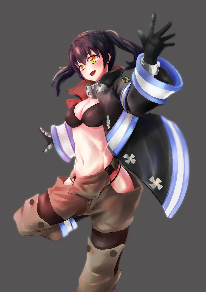 tamaki kotatsu (en'en no shouboutai) drawn by huui_(a72392239)