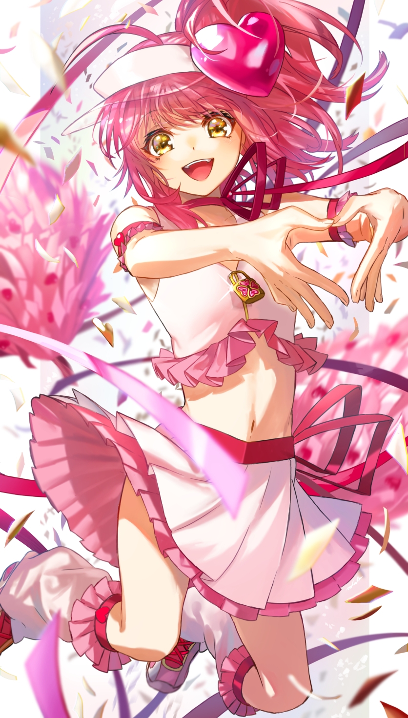 hinamori amu and amulet heart (shugo chara!) drawn by n-bata