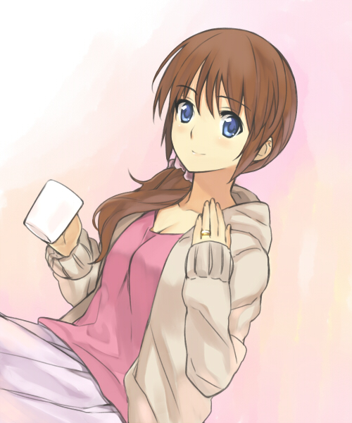 takamachi nanoha (lyrical nanoha and 1 more) drawn by shirogane_(fox)