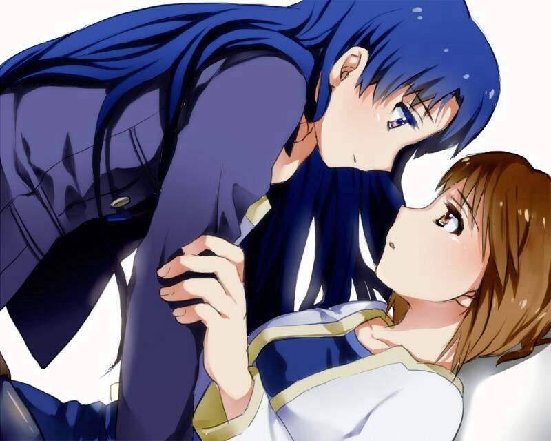 kisaragi chihaya and hagiwara yukiho (idolmaster) drawn by restaint