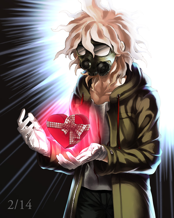 komaeda nagito (danganronpa and 1 more) drawn by zakki