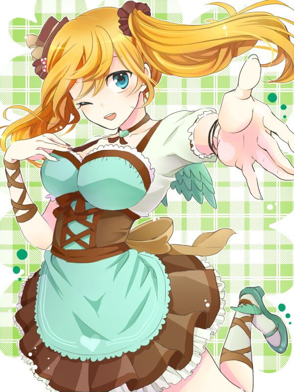jennifer (love live! and 1 more) drawn by romiko