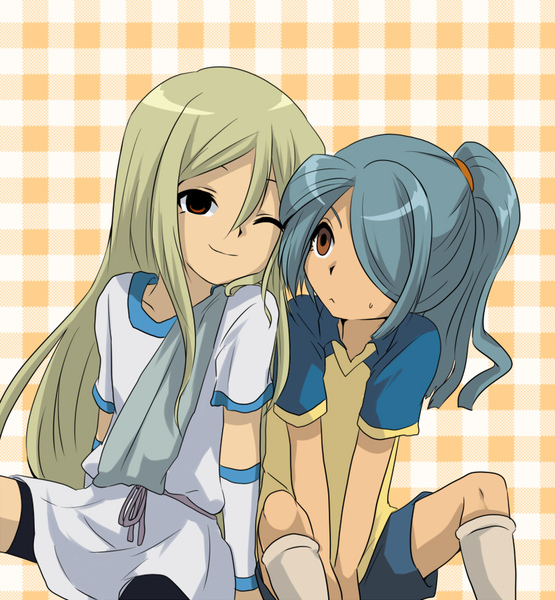 kazemaru ichirouta and afuro terumi (inazuma eleven) drawn by marimo_danshaku