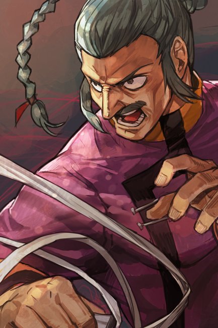 master asia (gundam and 1 more) drawn by hungry_clicker