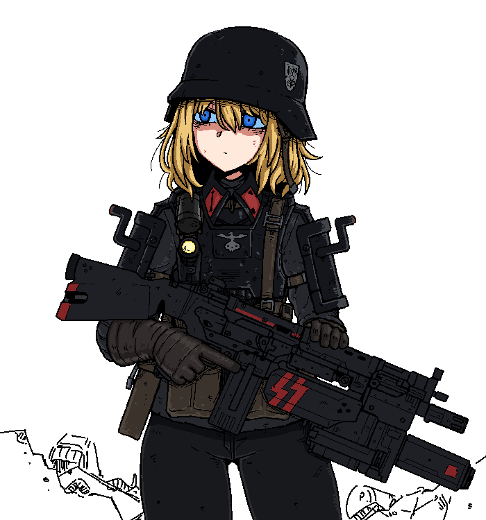 wolfenstein and 1 more drawn by formicid