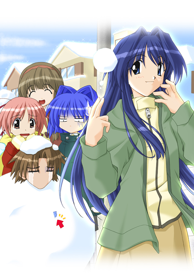 karin, aoi, nana, aizawa takashi, and shinozaki chinatsu (kindle imagine develop and 2 more) drawn by matsuo_yukihiro and yashiro_shizuka